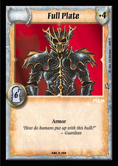 Full Plate - Foil